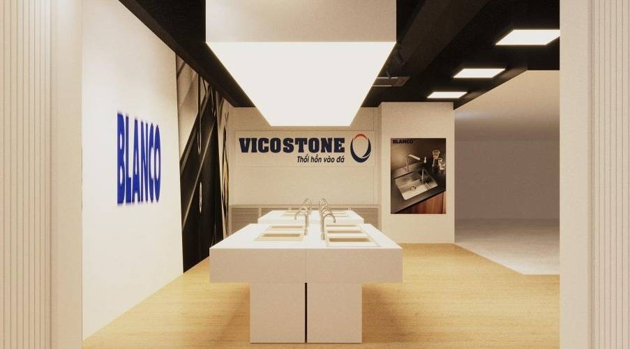 Thiết kế nội thất văn phòng Showroom Bosch 