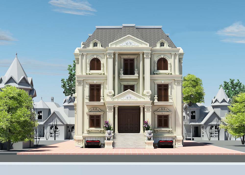 Dự án thiết kế biệt thự tân cổ điển
