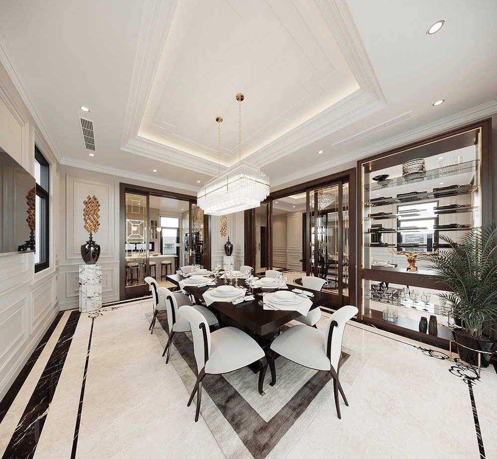 Dự án thiết kế biệt thự tân cổ điển