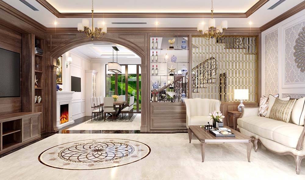 Dự án thiết kế biệt thự tân cổ điển