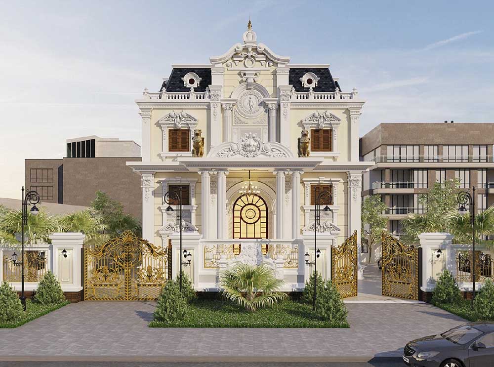 Dự án thiết kế biệt thự tân cổ điển