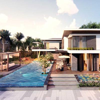 Các bản thiết kế biệt thự có bể bơi đẹp đạt tiêu chuẩn